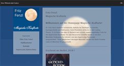 Desktop Screenshot of magische-kraftorte.de